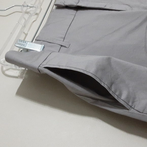 Kut Gray Cropped Pants Trouser 12 Casual Vacation Resort Stretch Beach Retro Y2k - Picture 3 of 13